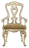 Stanley Furniture Grand Continental Florentine Arm Chair in Antique Panna F ....
