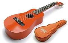 Orange Childrens Acoustic Ukulele Guitar: 1/2 size Acoustic Guitar / Nylon String