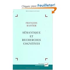 S�mantique et recherches cognitives (nouvelle editions)