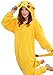 WOWcosplay Pikachu Onesies Kigurumi Pajamas Adult Anime Cosplay Halloween Costume,Pikachu M