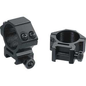 AccuShot Premium 30mm Weaver Style See-Thru Low Profile Rings