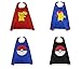 OscarNOtis Pokemon Go Pikachu Dress Up Costume Cape and Mask Set