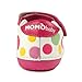 Momo Baby Girls First Walker/Toddler Rainbow Dots Mary Jane Leather Shoes