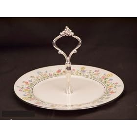 Oxford Bone China Country Lane Tidbit Tray by OXFORD BONE CHINA