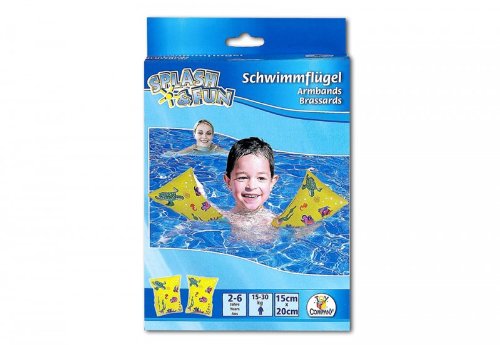 The Toy Company 18515 - Splash und fun Aqua Schwimmfl&uuml;gel, gelb Preisvergleich