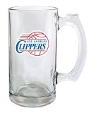 Los Angeles Clippers Beer Mug: 13oz Glass Sports Tankard
