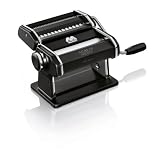 K&uuml;chenprofi 08 0163 10 00 Nudelmaschine Atlas 150, Aluminium schwarz
