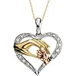 14K Yellow Gold Inspirational Blessings Tender Touch Necklace