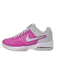 Shoes: Nike Womens AIR MAX CAGE, RED VIOLET/PURE PLATINUM-WHITE, 7 M US - NIKE