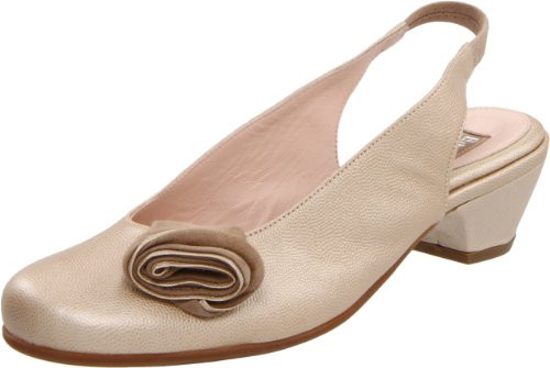 BeautiFeel Women's Misty Pump,Gold Pearl Leather Combination,38 EU/7-7.5 M US