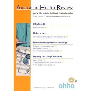 Australian Health Review by 