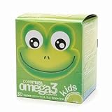 Coromega Omega 3 Kids Squeeze Packets, Lemon Lime, 30 ea