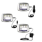 Deluxe Kit for the Garmin StreetPilot C580 includes a USB cable with Car and Wall Charger - Gomadic Brand w/ TipExchange Technology