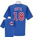 Geovany Soto Chicago Cubs Name and Number Blue T-Shirt by Majestic Select Size: XX-Large
