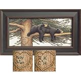 IMAGE OF Expressions Personalized Cozy Bears Framed Print