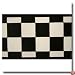 Black & White Check Checkered NASCAR Cars Wallpaper Border
