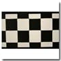 3.5 Inch Wide Black & White Check Checkered NASCAR Cars Wallpaper Border