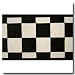 3.5 Inch Wide Black & White Check Checkered NASCAR Cars Wallpaper Border