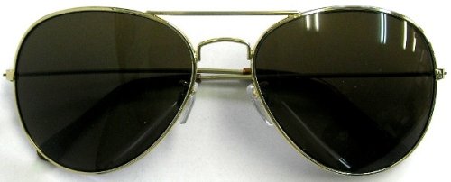 ◆ティアドロップ◆人気の定番サングラス♪　gold/brown
