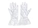 Simplicity Lace Floral Short Tulle Bridal Gloves for Dress, Driving, Wedding