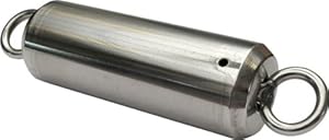 Mr-S-Leather Stainless Steel Ice-Lock - Large - Pair