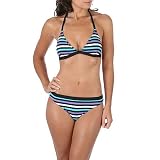 Calvin Klein Yarn Dye Stripe Triangle Bikini