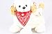 smalllee_Lucky_Store?Bandanas Adjustable Small Puppy Dogs Collars Fashion Pet Neckerchief Scarf Red