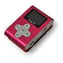 4GB Mini Clip MP3-Player Marquant pink