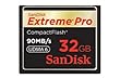 SanDisk SDCFXP-032G-X46 Extreme Pro Carte M�moire CompactFlash 90 Mo/s 32 Go