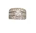 3ct Three Ring Wedding Engagement Ring Set White Gold .925 (5)
