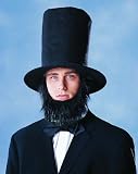 Lincoln Hat with Beard Adult