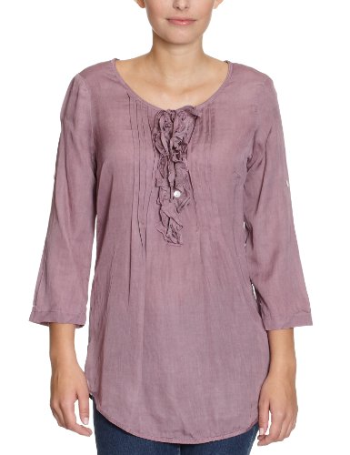 TOM TAILOR Denim Damen Bluse 20166750071/blotch print blouse, Gr. 36 (S), Violett (5310) Preisvergleich