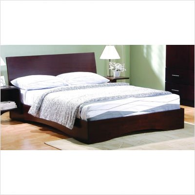 899C Series Platform Bed in Cherry Size: Queen