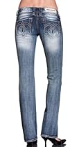 Hot Sale Rock Revival JEANS - Womens Adele B20 Bootcut 24 RJ8178B20