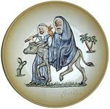 Goebel 1st Limited Edition Flight into Egypt Plate by Janet Robson