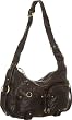 ''Utilitarian'' Cross Body Hobo - Dark Brown or Black