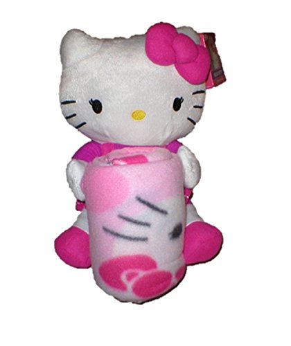 Sanrio Hello Kitty Throw (40x50) and Pillow Set By Northwest Hello Kitty Pillow