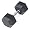 j/fit 35lb Rubber Hex Dumbbell (Single)
