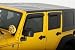 Auto Ventshade 2007-11 Jeep Wrangler Unlimited Ventvisors... Auto Ventshade 2007-11 Jeep Wrangler Unlimited Ventvisors...
