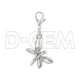 Charm dragonfly in steel by Charming Charms