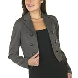 Mossimo Black: Long Sleeve Jacket - Brown Basketweave