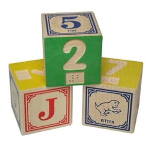 Braille Math Blocks by Uncle Goose