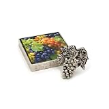 Star Home Grapes Napkin Holder with Weight