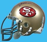 Joe Montana, Autographed Mini Football Helmet