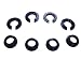 Wicked Rear Frame Collars Nissan 240SX S13/S14 89-98 / 300ZX Z32 90-96 - Blue