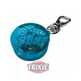 Flasher for dogs, � 3.5 cm, blue