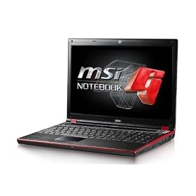 MSI GT627-246UK 15.4-Inch Gaming Notebook (Intel Core 2 Quad Q9000, 4GB RAM, 320GB, Blu-ray, NV 9800M GS 1GB VGA 11 AGN Wireless, Vista Home Premium)