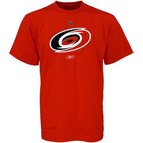 NHL Youth Carolina Hurricanes Primary Logo S/S Tee - R8P3Rmkgg (Red, X-Large)