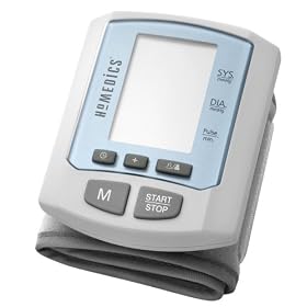 HoMedics BPW-050 TheraP Automatic Wrist Blood Pressure Monitor with 60 Memories