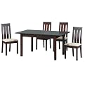 Klein Extended Dining Table Set - Walnut (Medium)